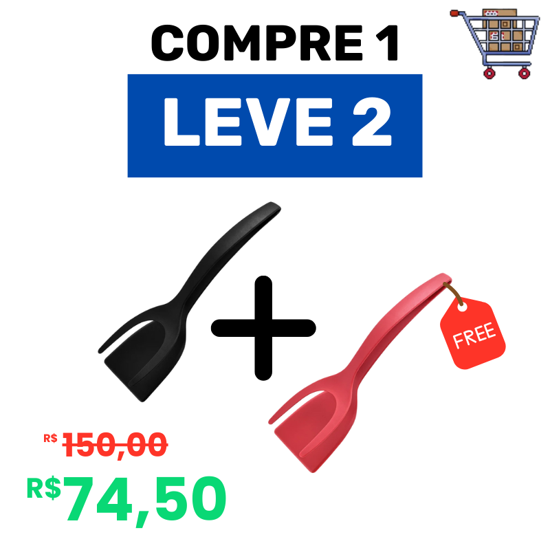 Espátula em Pinça BITZ® | COMPRE 1 LEVE 2